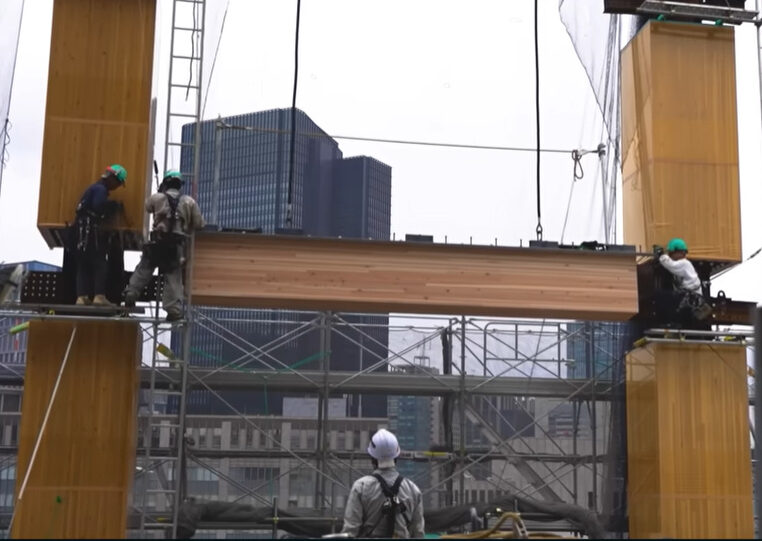 日本初 木造高層ビル建設プロジェクトに参画